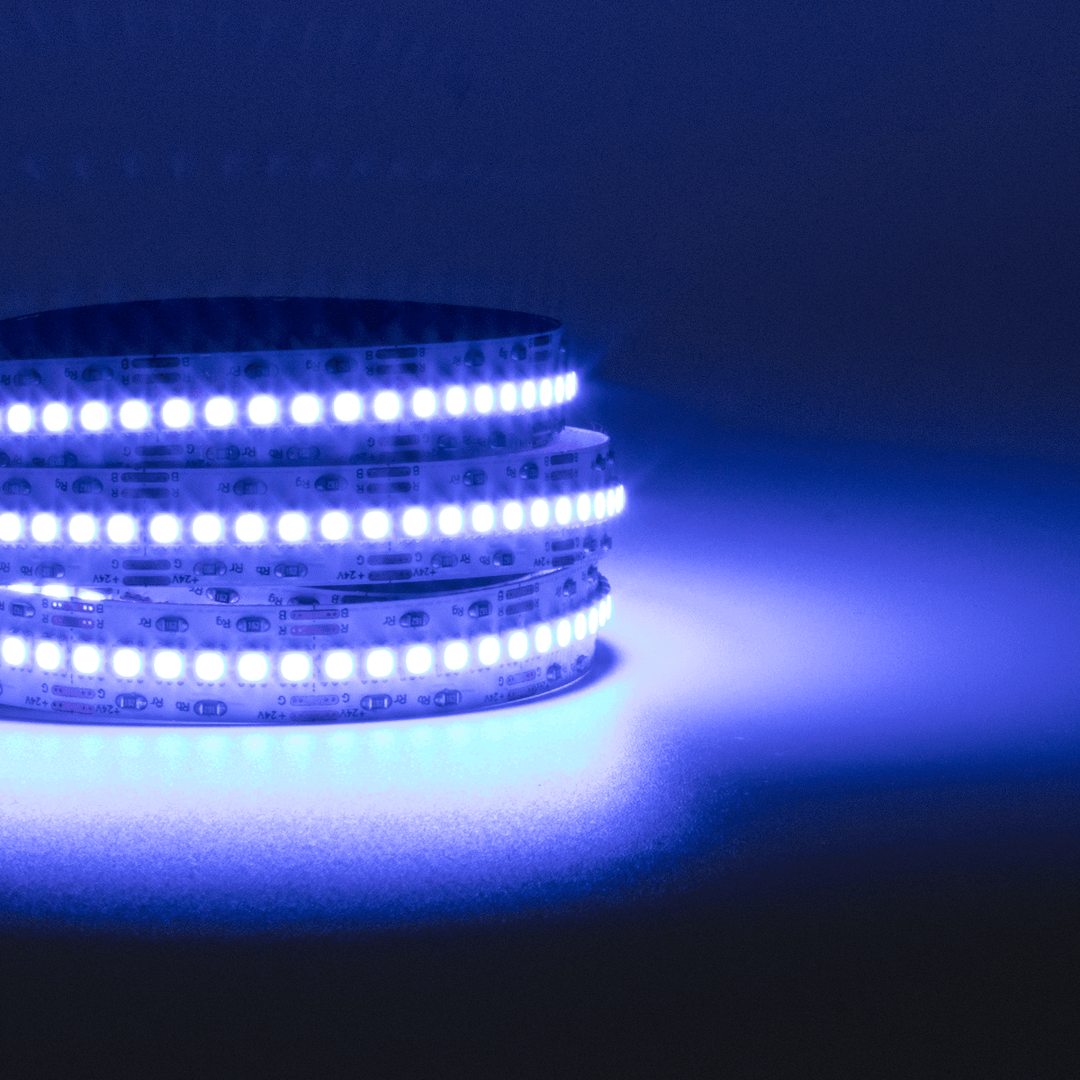 LED Strip RGB Spotless Colour Changing 14.4W 24V IP20 - Prisma Lighting
