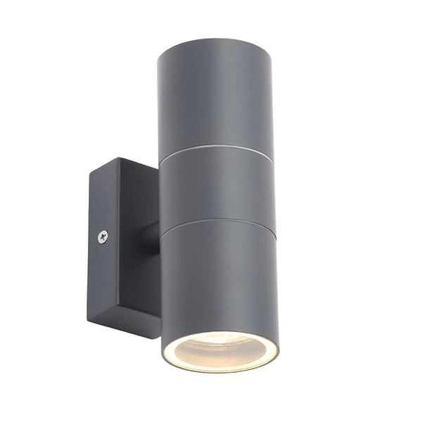 Leto Anthracite Up Down Wall Light