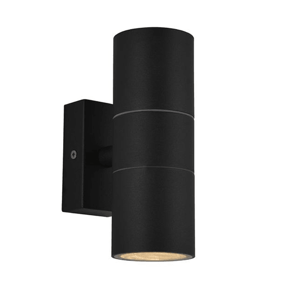 Leto Anthracite Up Down Wall Light - Prisma Lighting