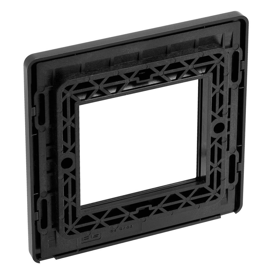 Evolve Twin Euro Front Plate (50 X 50) - Prisma Lighting