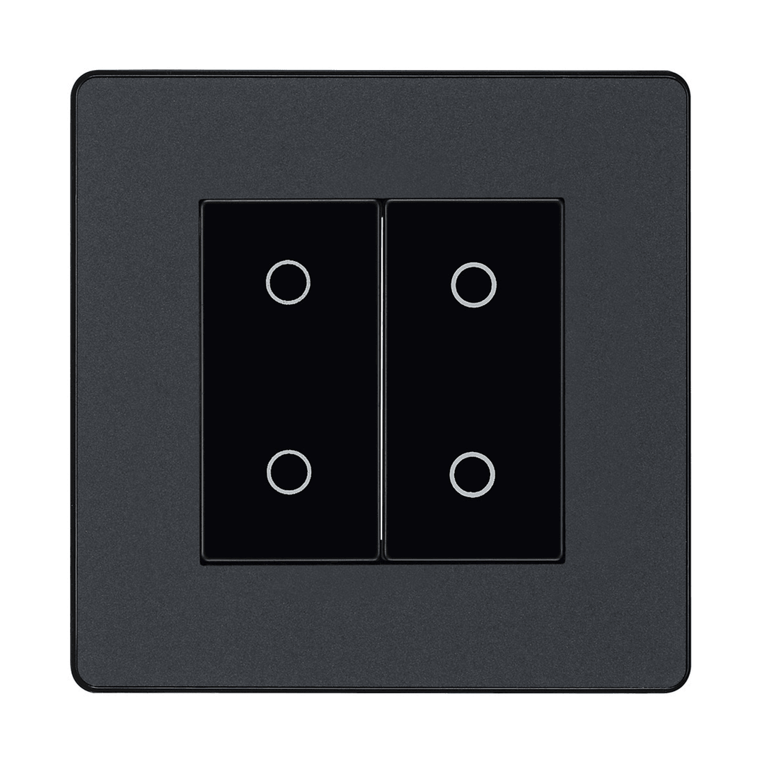 Evolve 200W Double Touch Dimmer Switch, 2 Way Master - Prisma Lighting