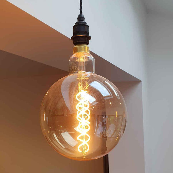 Ampoule LED filament décorative Boden E27 vert Calex