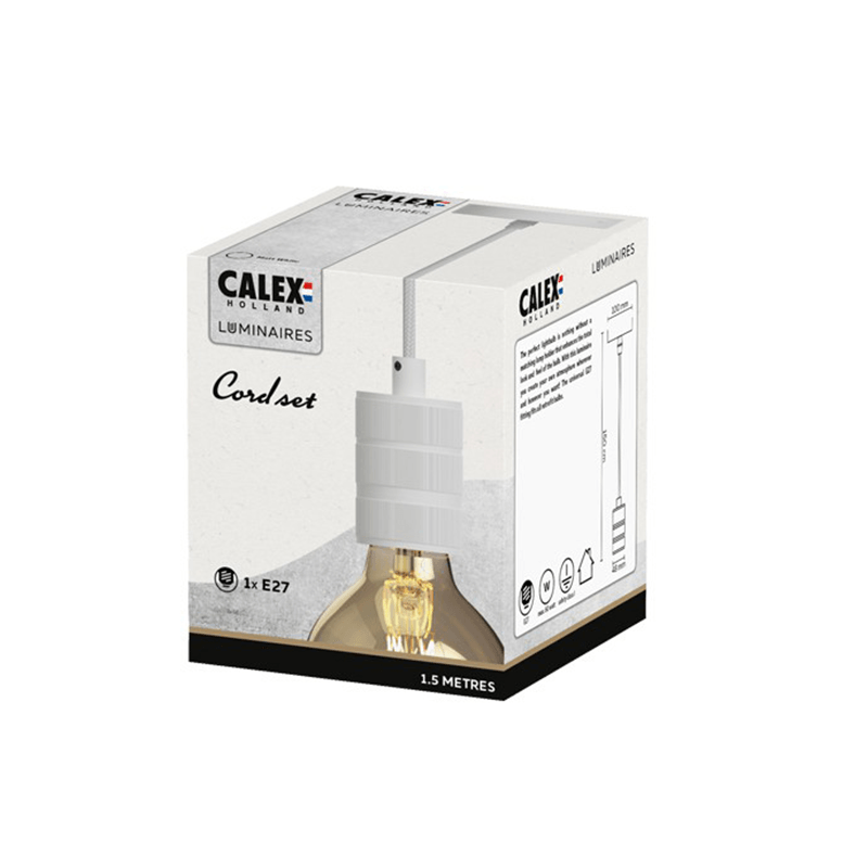 Calex Pendant E27 Cord Set - Prisma Lighting