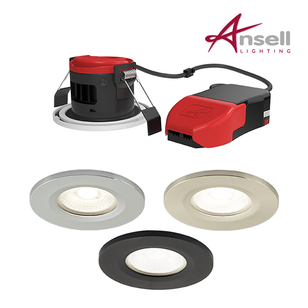 Ansell Prism CCT LED Downlight Fire-Rated 7W - APRILEDP/CCT