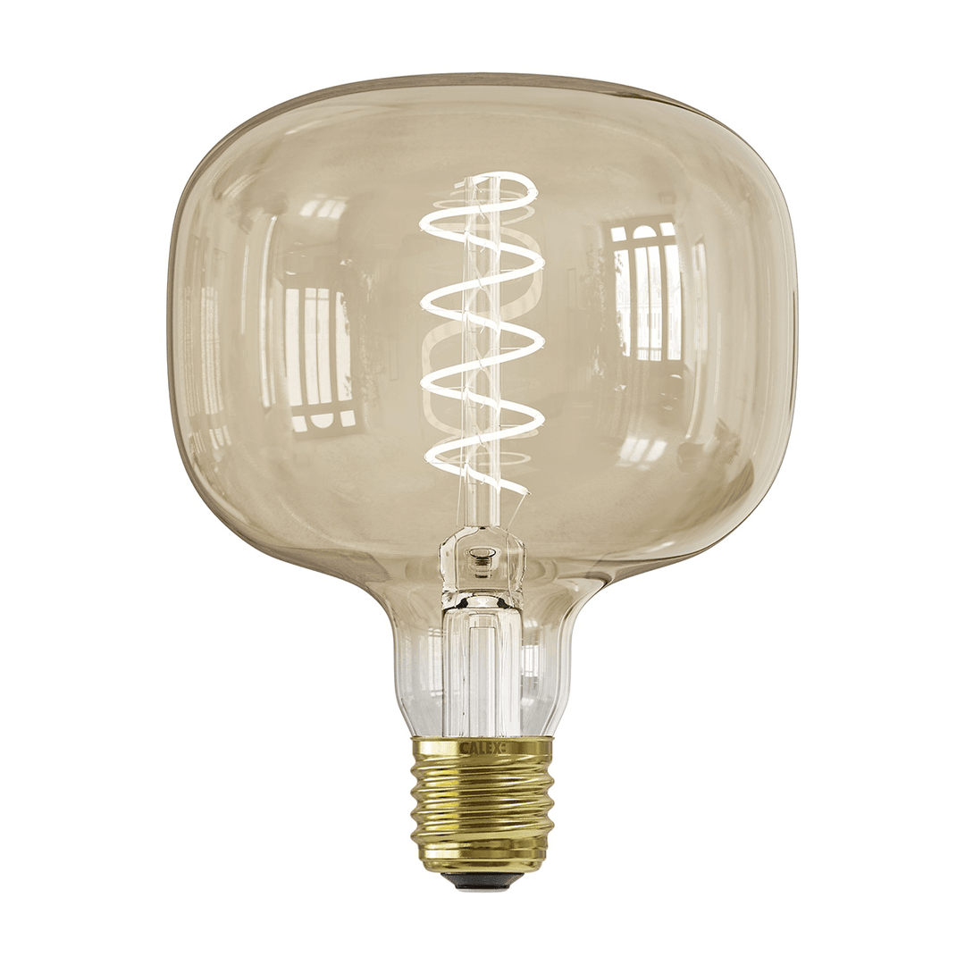 Calex 426360 Rondo Amber LED Bulb Dimmable E27 4W