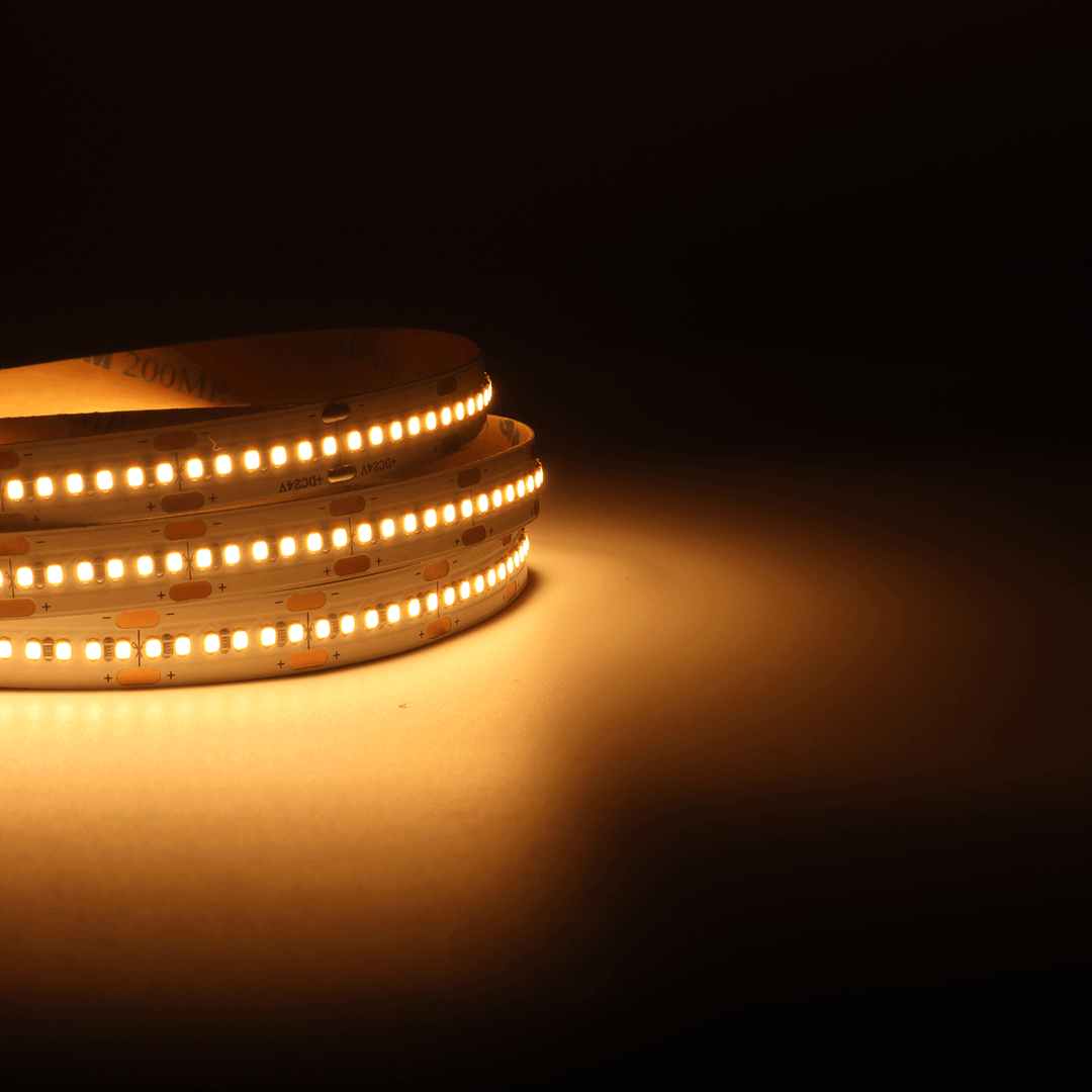 Solid LED Light Strip - Very High Brightness Warm White