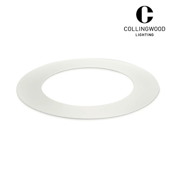 Collingwood DL801MW White  Hole converter plates for the CDL0124 downlight
