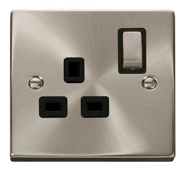 Click Deco Single Socket VPSC535BK