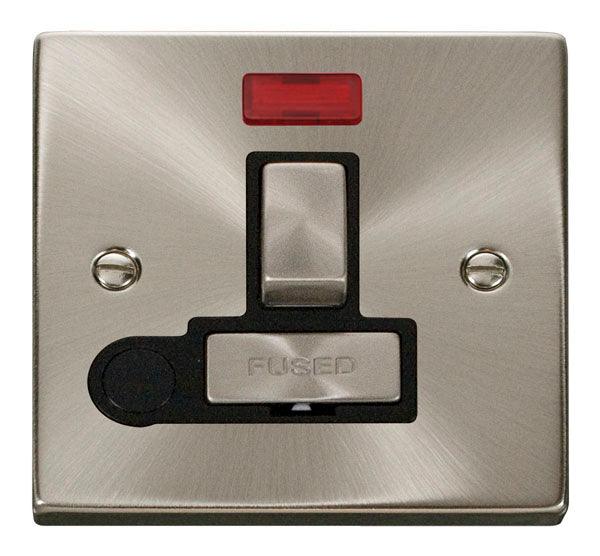 Click Deco Neon Switched Fuse Spur with Flex Outlet | Sleek Design