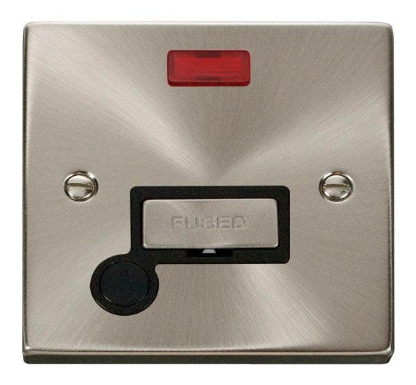 Click Deco Unswitched Fuse Spur Neon with Flex Outlet | Sleek Design 