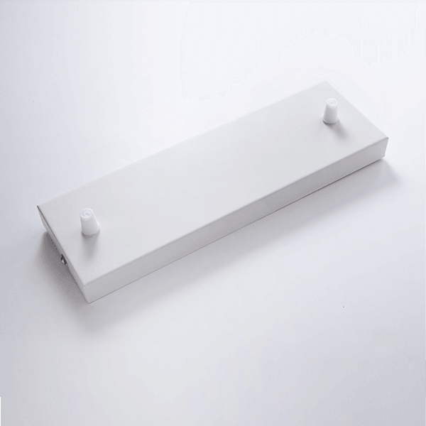 FS Pendant Ceiling Plate 2 Hole 390mm x 95mm