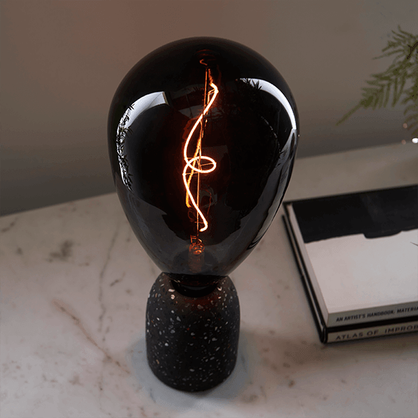 Wisp E27 Smoked Tinted Glass Filament Bulb - Prisma Lighting