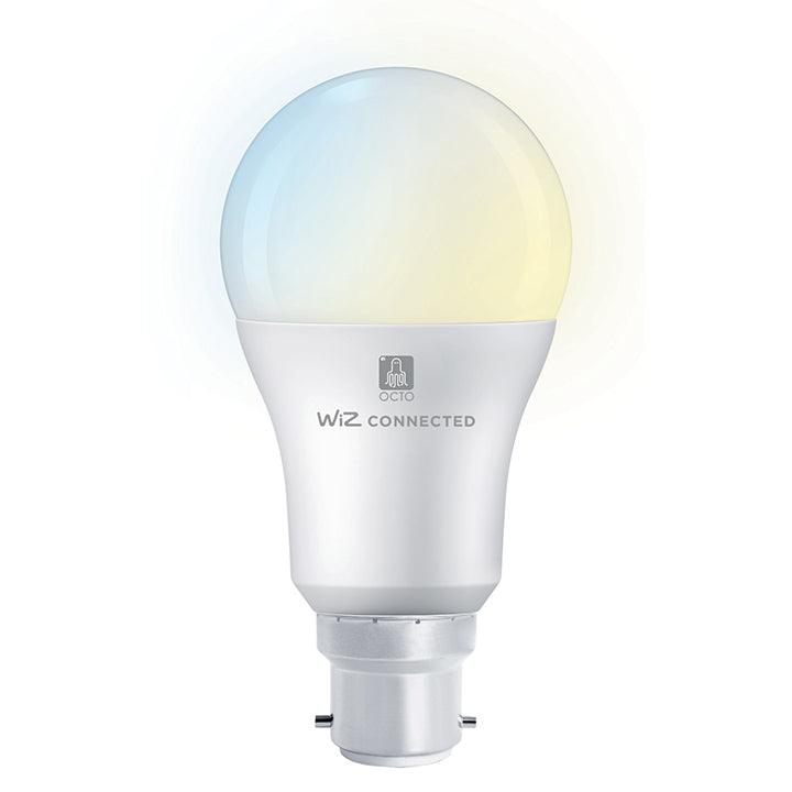Tuneable Smart Bulb White - Ansell Octo AOCTOW/A60LED/TW/B22 Wiz B22