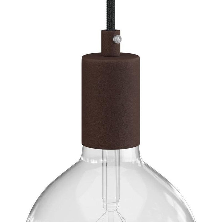 Cylindrical Metal Lamp Holder Kit E27 - Prisma Lighting