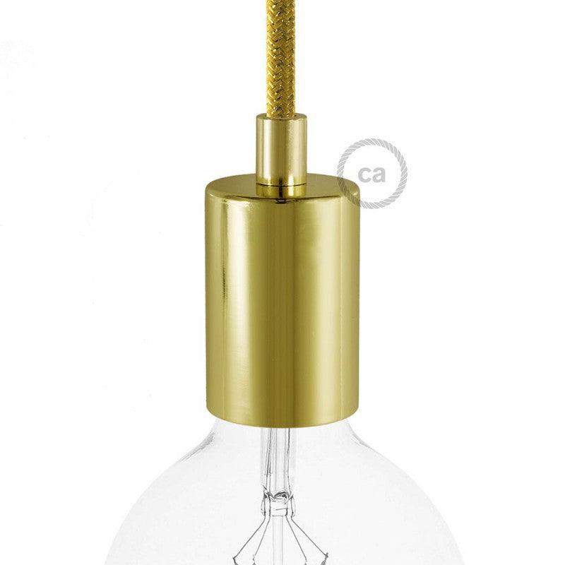 Cylindrical Metal Lamp Holder Kit E27 - Prisma Lighting